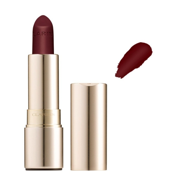 Clarins Other - NIB 738V Clarins Joli Rouge Velvet Longwear Matte Lipstick 0.1OZ Royal Plum
